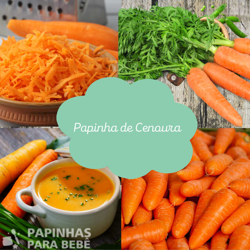 Papinha de Cenoura