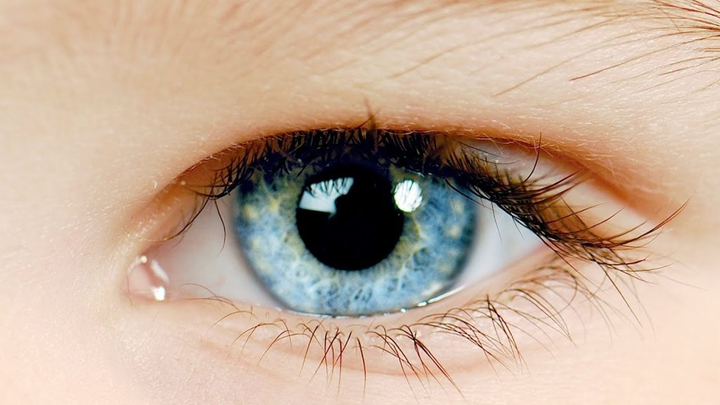 olhos do bebê